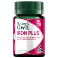 Nature's Own Iron Plus with Folic Acid, Vitamins C, B6, & B12 - Supports Healthy Immune System Function - Supports Energy Levels - Supports Healthy heamoglobin formation - 50 Tablets