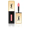 Yves Saint Laurent Rouge Pur Couture Vernis A Levres Glossy Stain 8 Orange De Chine for Women, 0.2 oz Lip Gloss, 6 milliliters
