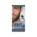 Just for men Moustache & Beard, Beard Dye For Grey Hair With Brush Included, Eliminates Grey For A Thicker & Fuller Look - Colour: Dark Brown, M-45, 2 Count (Pack of 1)
