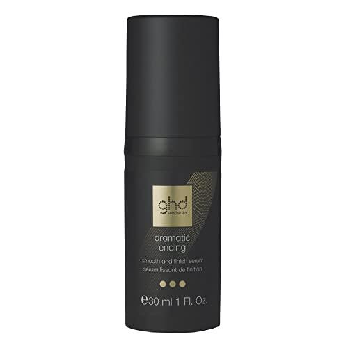 ghd Dramatic Ending - Smoothing Serum, Hair styling, Instantly Smooth, Silky Finish To Hair, 30ml For All Hair Types