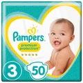 Pampers Premium Protection Nappies, Size 3 (6kg to 10kg), 48 Nappies, For Unbeatable Skin Protection