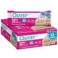 Quest Nutrition Birthday Cake Protein Bar, High Protein, Low Carb, Keto Friendly, 12 Count