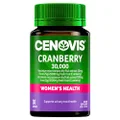 Cenovis Cranberry 30,000 High Strength Formula, Supports Urinary Tract and Maintains General Health, 30 Count