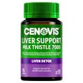Cenovis Liver Support Milk Thistle 7000 - High Strength - Supports Natural Liver Detoxification Processes, 75 Tablets