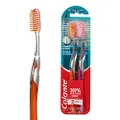 Colgate Slim Soft Advanced Manual Toothbrush, Value 2 Pack, Ultra Soft Bristles