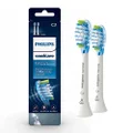 Philips Sonicare Electric Toothbrush Heads - C3 Premium Plaque Defense Standard (2-pack) with BrushSync Mode Pairing, White, HX9042/67