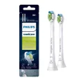 Philips Sonicare Electric Toothbrush Heads - Wc Diamond Clean Compact (2-pack), White, HX6072/67
