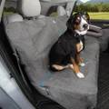 Kurgo Dog Seat Cover No Slip | Nonslip Car Bench Seat Covers for Pets | Dog Back Seat Cover Protector | No Slip Grip Bench Seat Cover (Heather Charcoal Grey, 55")