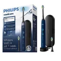 Philips Sonicare ProtectiveClean 5100 Sonic Electric Toothbrush with Built-in Pressure Sensor, 3 Modes and Travel Case, Navy Blue, HX6851/56