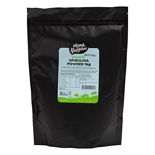 Honest to Goodness Organic Spirulina Powder, 1 Kilograms