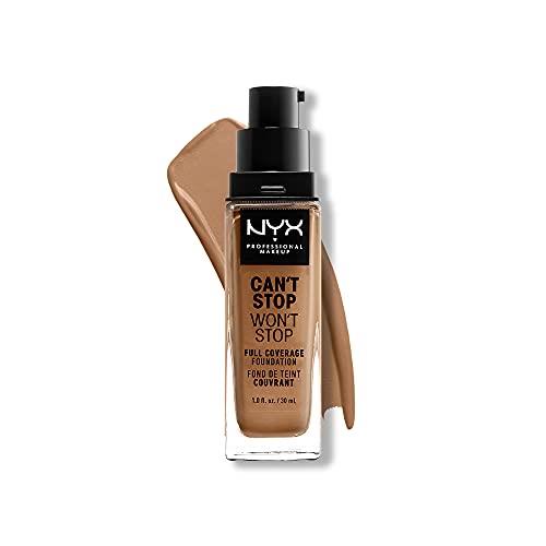 NYX Professional Makeup Can't Stop Won't Stop Full Coverage Liquid Foundation - 12.7 Neutral Tan