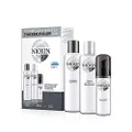 NIOXIN System 2 Trio Pack, Cleanser Shampoo + Scalp Therapy Revitalising Conditioner + Scalp and Hair Treatment (150ml + 150ml + 40ml), For Natural Hair with Progressed Thinning