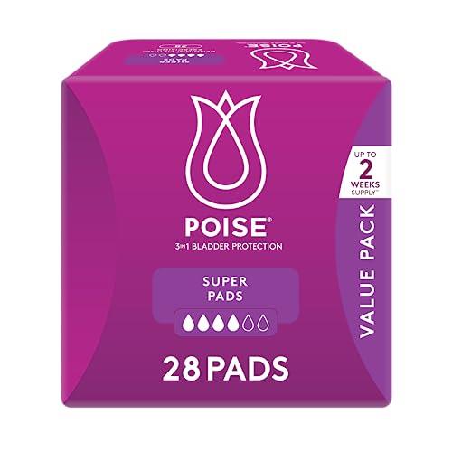 Poise Pads For Bladder Leaks Super 28 Count