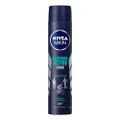 NIVEA MEN Everyday Active Fresh Aerosol Deodorant (250ml), 48HR Anti-Perspirant Deodorant for Men, Male Deodorant Spray with Fresh Scent