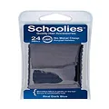 Schoolies Hair Accessories Tubes Ponytail Holders 24 Pieces, Real Dark Blue, Small