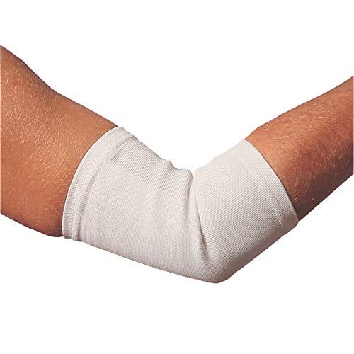 Body Assist Slip-On Elbow Support, White Medium
