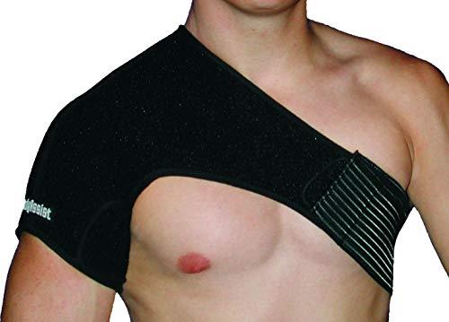 Body Assist Sports Thermal Right Shoulder Brace, Black X-Large