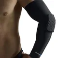 Body Assist FatPad Arm Sleeve Single Padded Sleeve, Black Medium