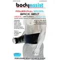 Body Assist Power Pull Sacral Back Belt, Black Medium