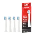 Colgate Pro Series Replaceable Brush Head for Pro Clinical Electric Toothbrush, Optic White (Pack of 4)