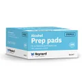 Reynard Health Supplies 70% Alcohol Antiseptic Prep Pad, Sterile, Individually Sealed, White, 6 x 6 cm, 200 Count