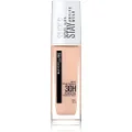 Maybelline New York Liquid Foundation, Lightweight Feel, Water-, Sweat and Transfer Resistant, Long-Lasting, Superstay Active Wear 30 Hour, 5 Light Beige, 30 ml
