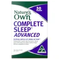 Nature's Own Complete Sleep Advanced for Stress Relief Tablets 60 - With Ziziphus, Hops, & Lactium - Traditionally used to Calm Nerves, Reduce Sleeplessness & Time Taken to Fall Asleep