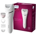 Philips Epilator Series 8000 Cordless Wet & Dry Epilator for Legs and Body, Includes 5 Accessories, BRE710/00