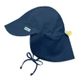 green sprouts i Play. Baby Flap Sun Protection Swim Hat, Navy, 2-4 Years