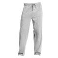 Hanes Men's Solid Knit Sleep Pant with Pockets and Drawstring, Grey, 2X