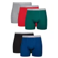 Hanes Men's boxer briefs, Assorted - 5 Pack, Large US