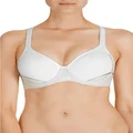 Berlei Womens Underwear Microfibre Electrify Contour SF2 Sports-bras, White, 36B US