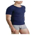 Bonds Men's Underwear Cotton Blend Raglan Cut T-Shirt, Dark Blue, 22 / XX-Large