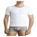 Bonds Men's Underwear Cotton Blend Raglan Cut T-Shirt, White, 20 / X-Large