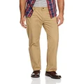 Riders by Lee Men's Straight Stretch Pant, Light Camel, R-48