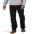 Wrangler Authentics Men's Classic 5-Pocket Regular Fit Cotton Jean, Black, 34W x 28L
