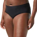 Chantelle Women's Soft Stretch One Size Full Brief Plus, Black, One Size