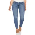 Calvin Klein Women's 021 Mid Rise Slim Fit Jean, Hampton Blue Light, 24