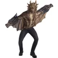 Rubie's Mens Godzilla Men's Deluxe King Ghidorah Costume, X-Large Adult Sized Costumes, As Shown, X-Large US, As Shown