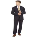 Livorno Kelly Country Slim Fit Navy Suit - Big Mens Size 56