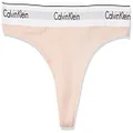 Calvin Klein Women's Modern Cotton Thong, Nymph's Thigh, M