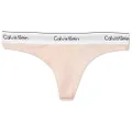 Calvin Klein Women's Modern Cotton Thong, Nymph's Thigh, M