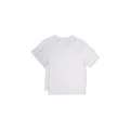 Boys 2 Pack Crew Neck T-Shirt White/White XS