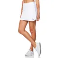 FILA Classic Women's Tennis Skort White, Size XXL