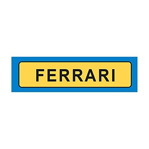 Miko LIC Plates Ferrari Keyring