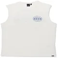 Deus Ex Machina Men's Certified Muscle T Shirt, Vintage White, Small UK