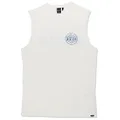 Deus Ex Machina Men's Certified Muscle T Shirt, Vintage White, Small UK