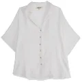 RIP CURL Women's Premium Surf Short Sleeve Shirt, White, X-Small