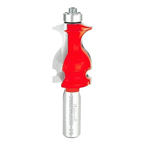 Freud 99-015 1-1/16-Inch Face Molding Router Bit Perma-SHIELD Coating Red Pack of 1