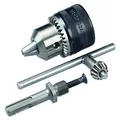Bosch Accessories 1x SDS Plus Adapter with Drill Chuck (from CYL to SDS Plus, with Key, Ø 1.5-13 mm, to be used without Impact Function, Accessories for Light Hammer Drills)